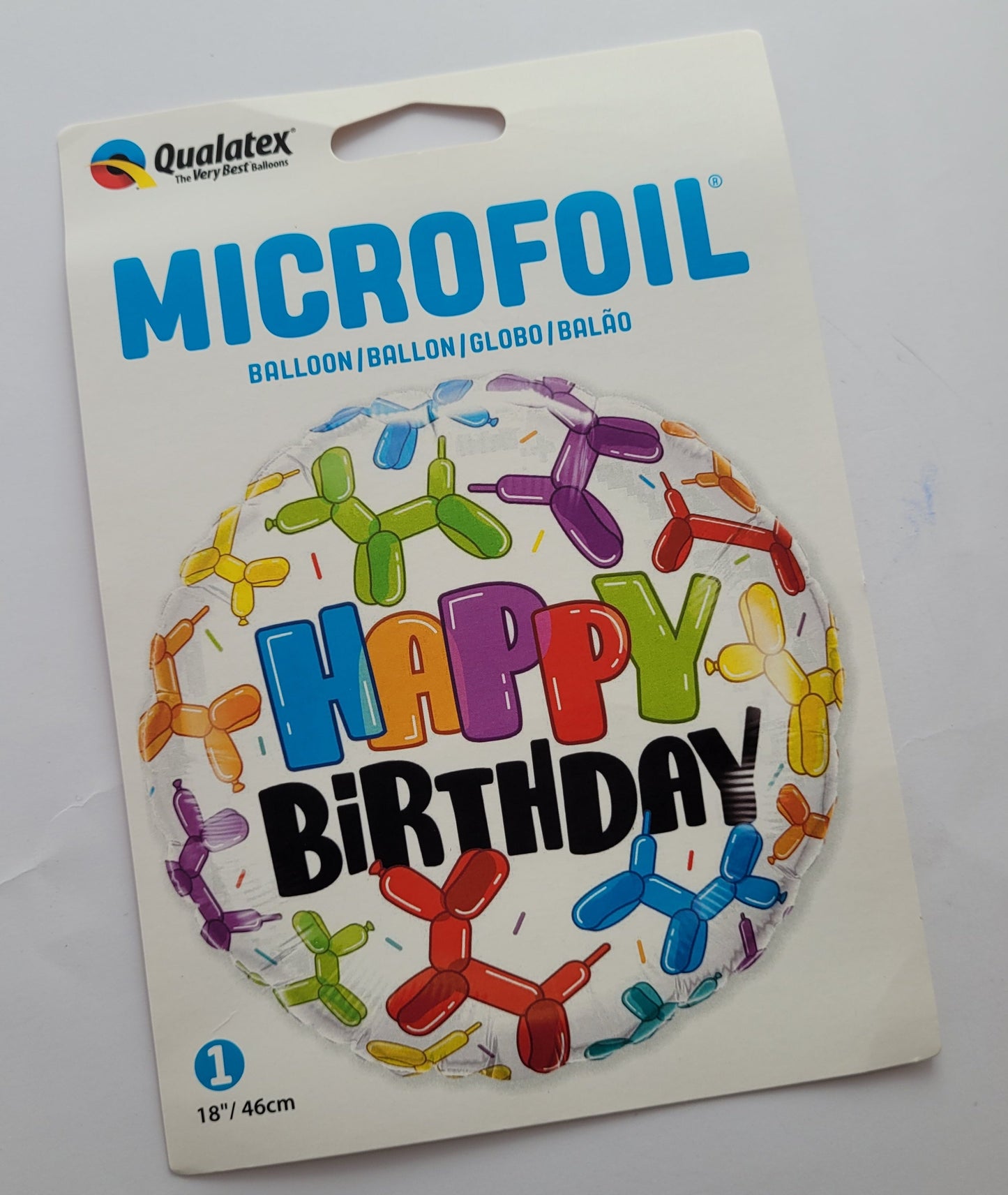 Qualatex folija balon - Happy birthday