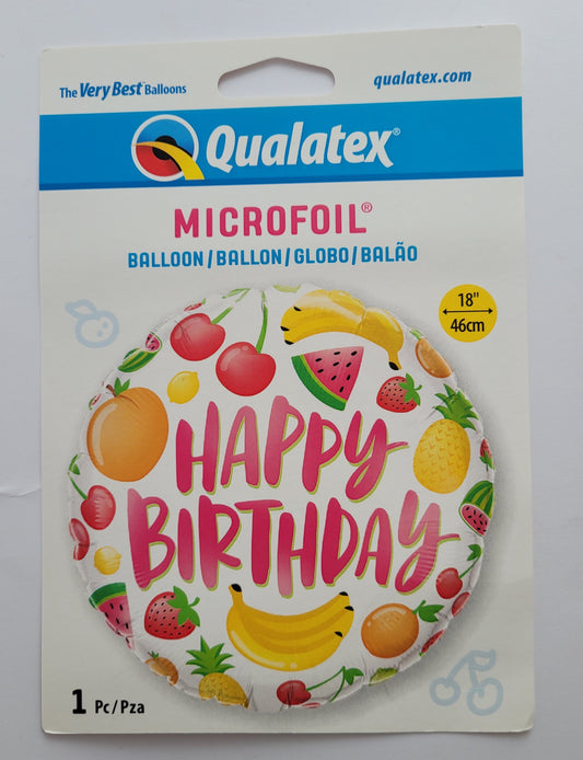 Qualatex folija balon - Happy birthday