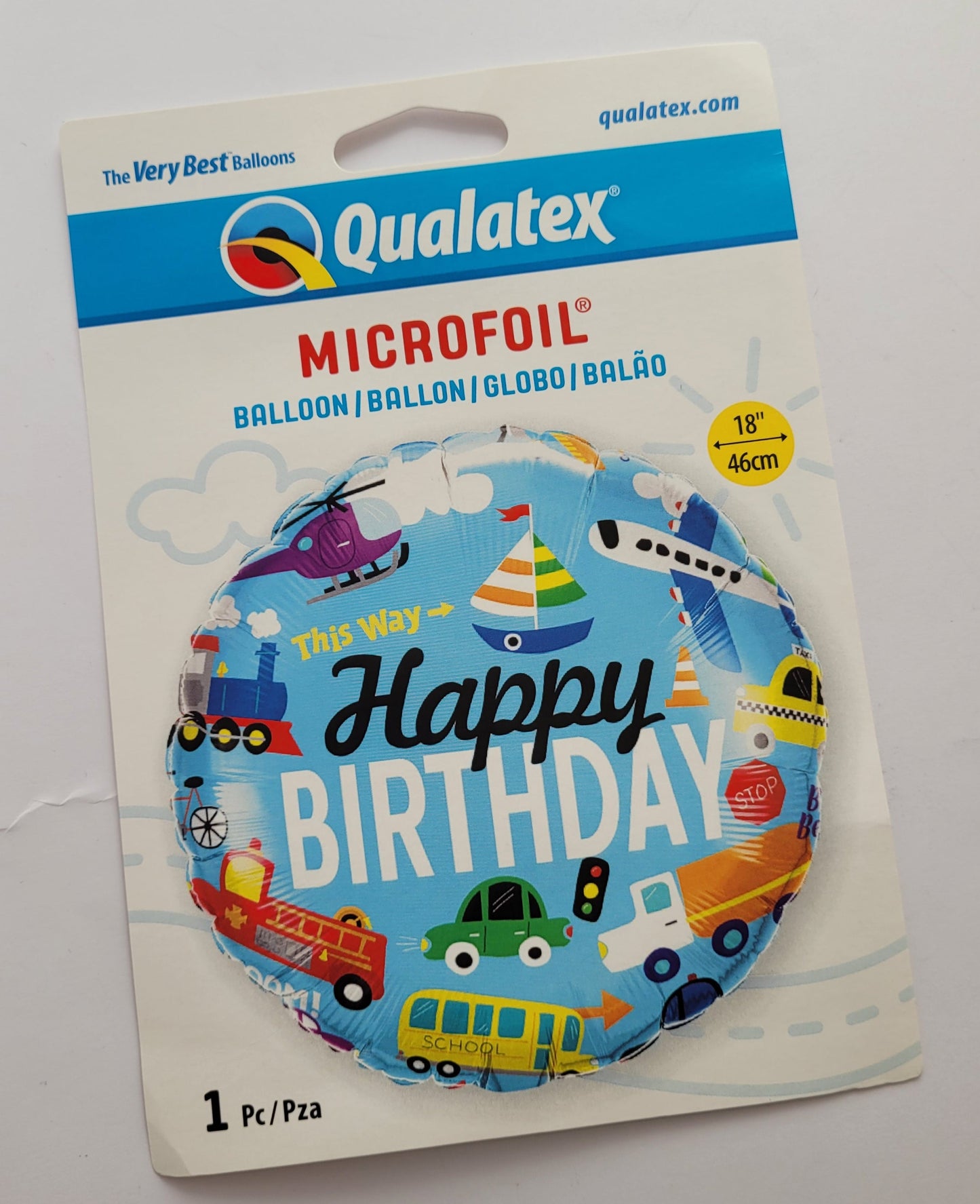 Qualatex folija balon - Happy birthday