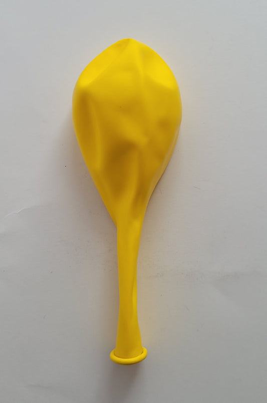 Latex balon jednobojan - žuti