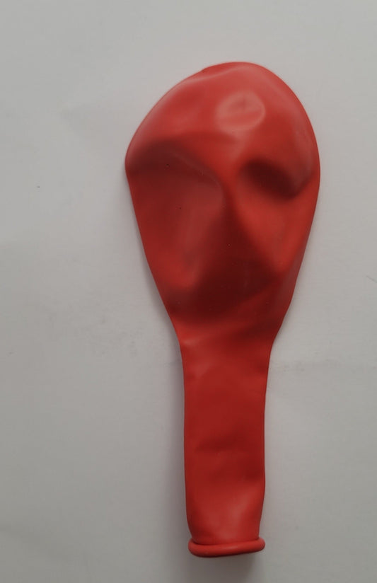 Latex balon jednobojan - crveni