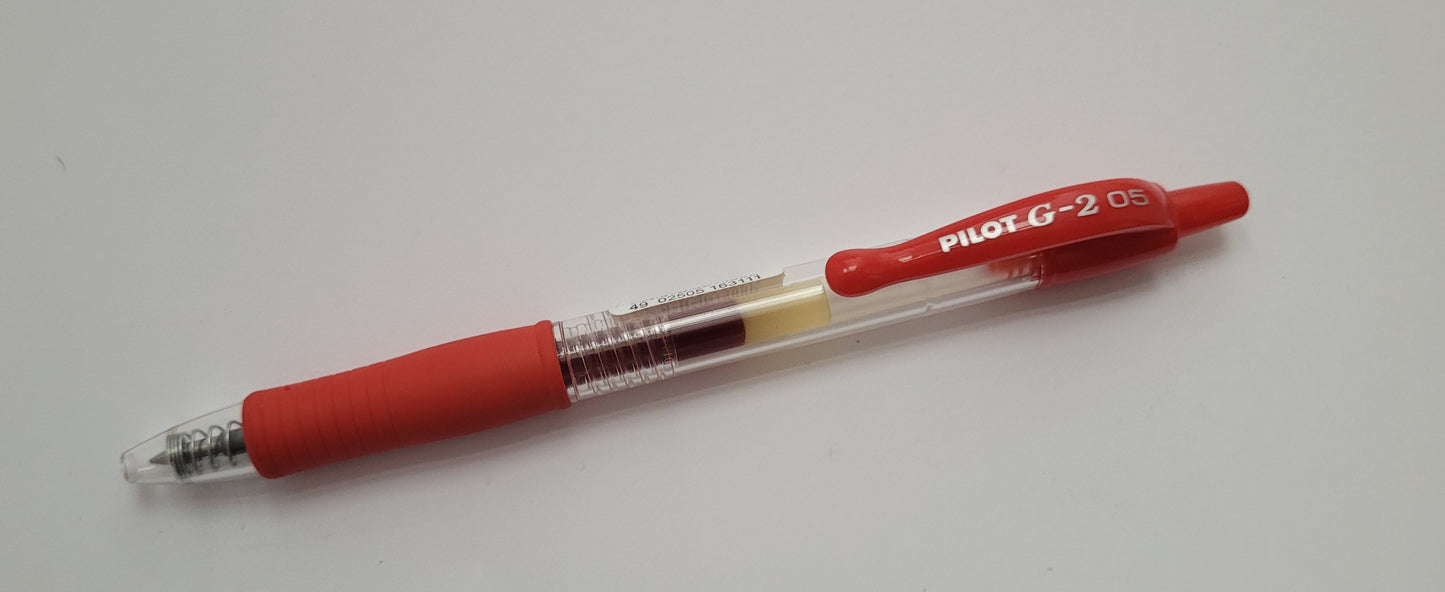 Roler Pilot BL-G2 0,5 crveni