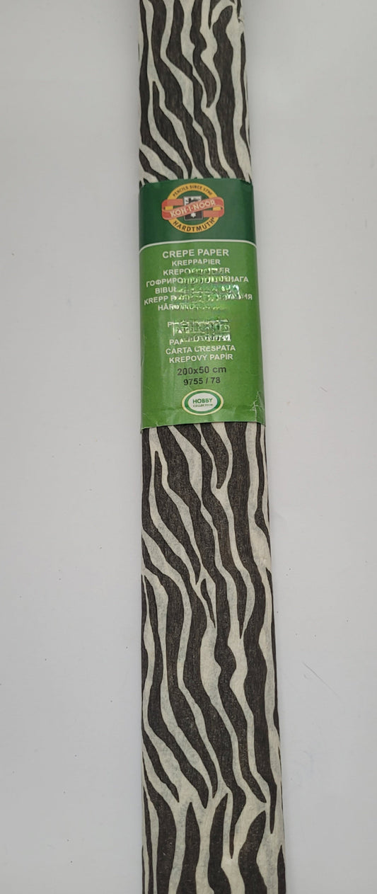 Krep papir 200*50 - Animal print
