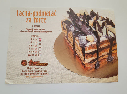 Tacna karton fi-28cm