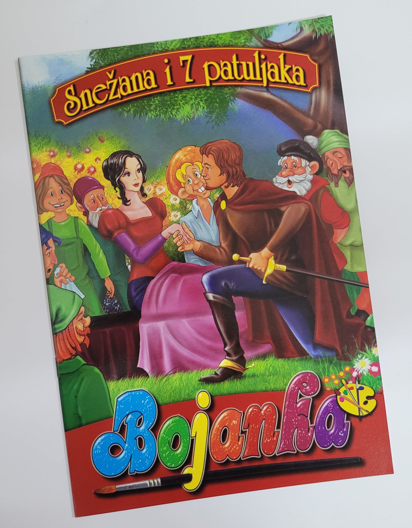 Bojanka Snežana i 7 patuljaka