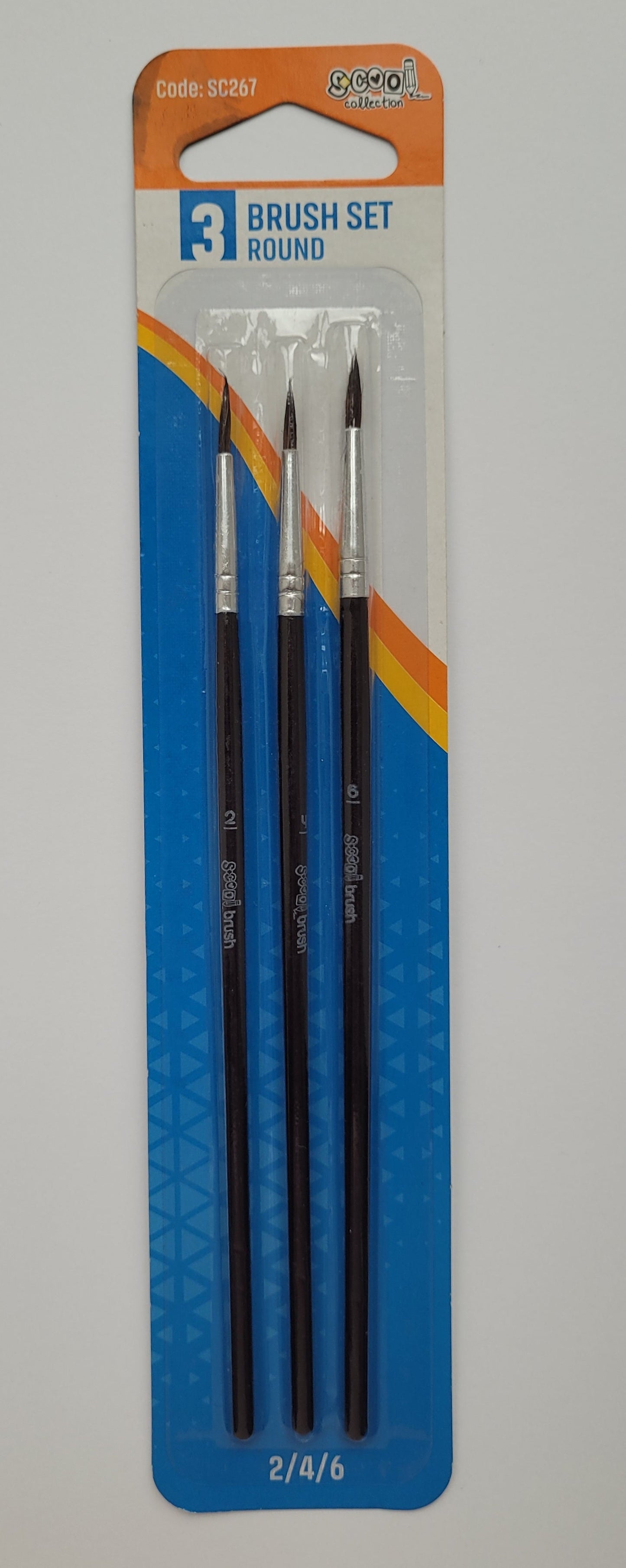 Set četkica 1/3 S-cool - Round