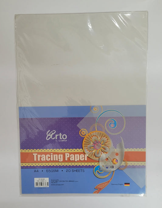Paus papir A/4 1/20 65g