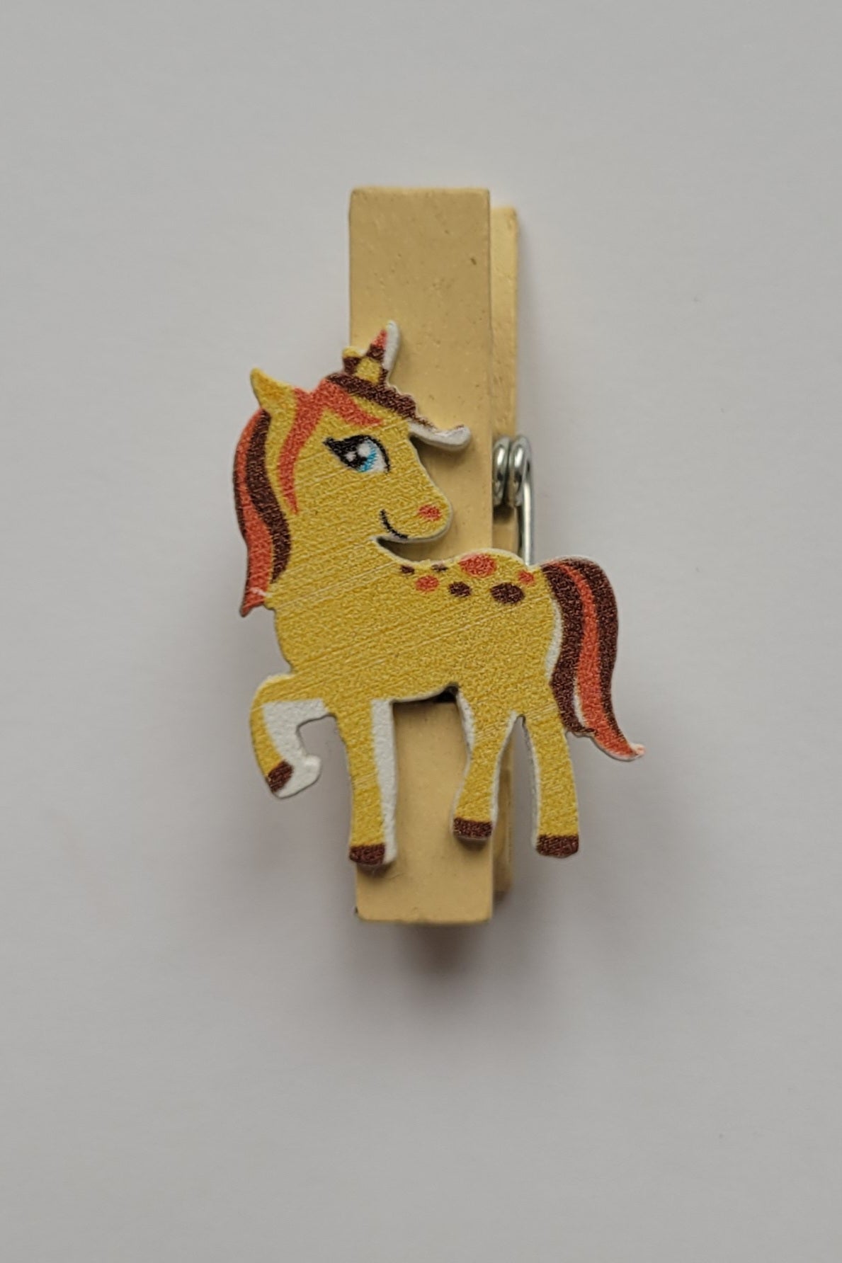 Craft drvena Unicorn štipaljka