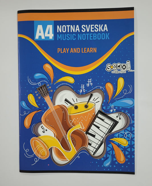 Notna sveska za Muzičku kulturu A/4