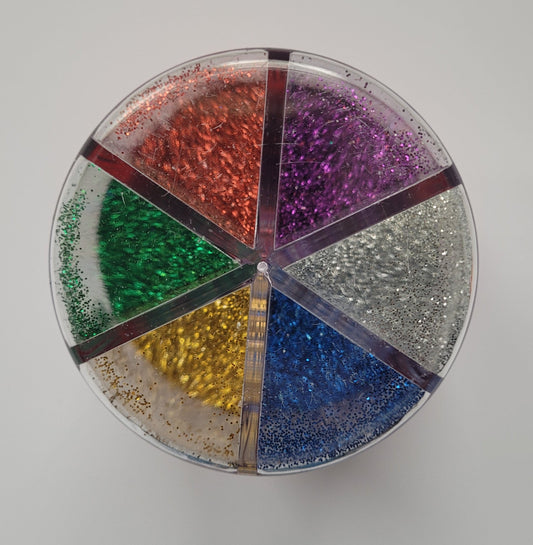 Glitter u čaši 6 boja