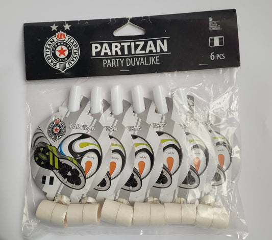Party duvaljke 1/6 Partizan