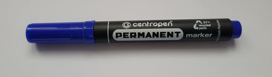 Marker Centropen s oblim vrhom - plavi
