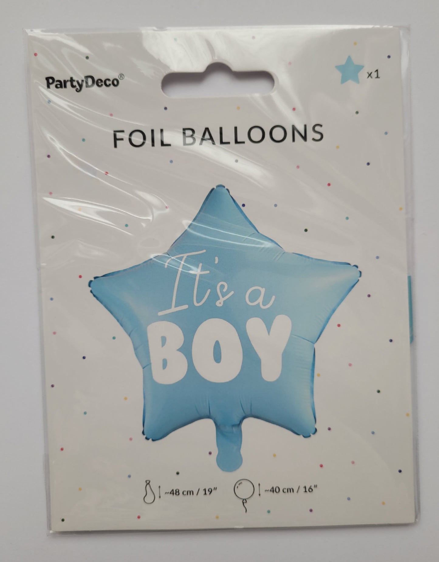 Balon folija - It's a Boy - Plava zvezda