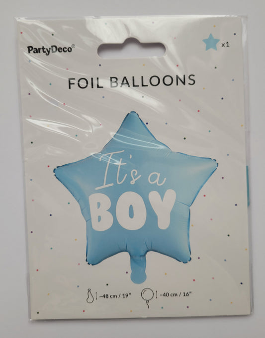 Balon folija - It's a Boy - Plava zvezda