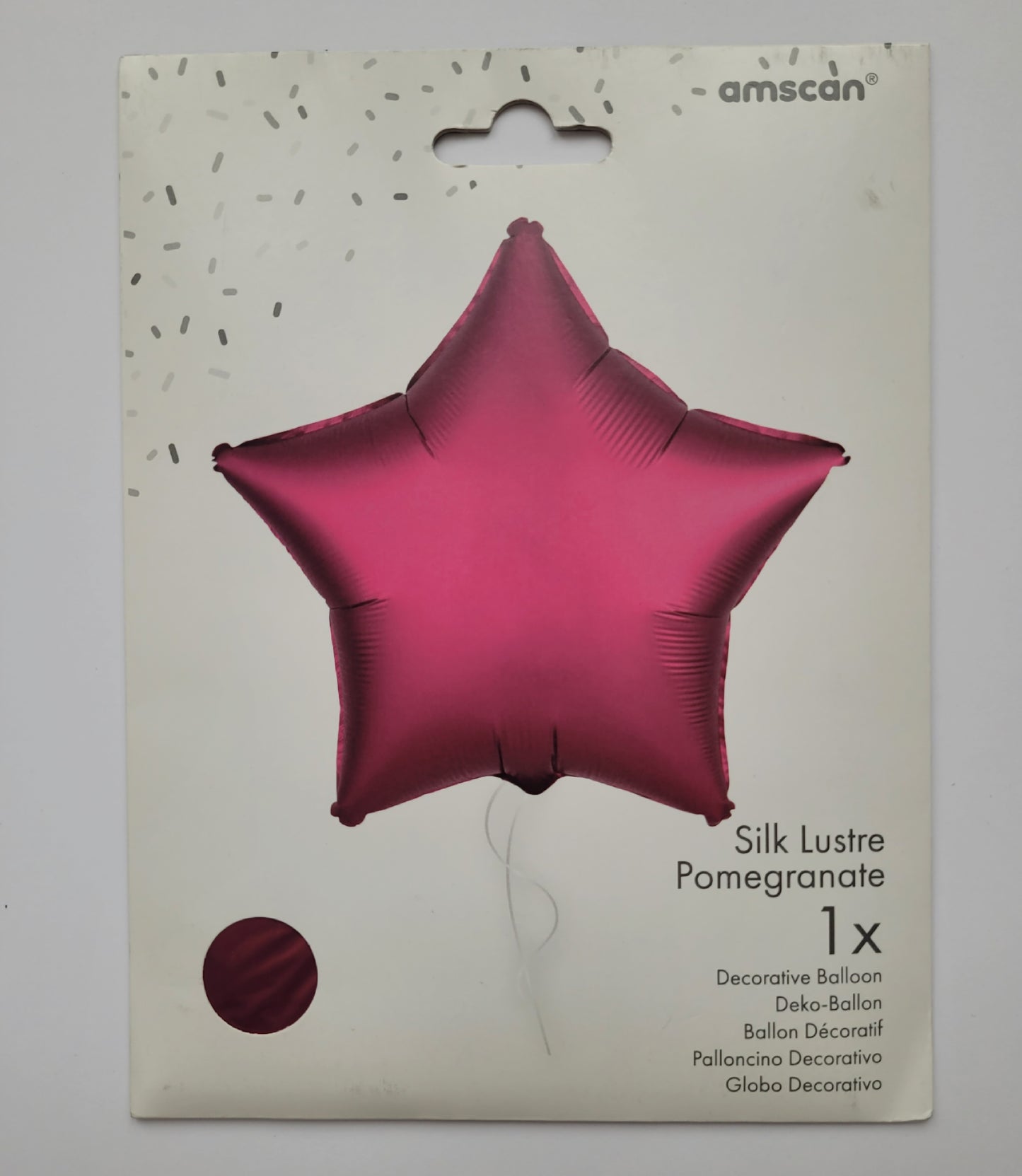 Balon folija - Ciklama zvezda