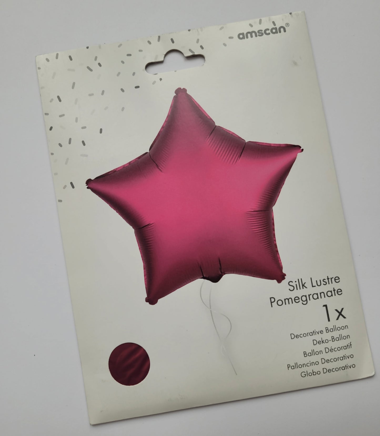 Balon folija - Ciklama zvezda