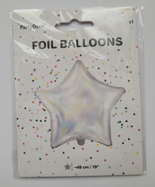 Balon folija - Srebrna zvezda