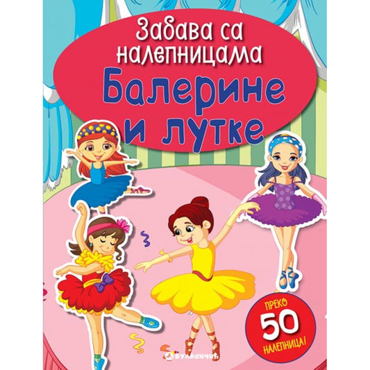 ZABAVA SA NALEPNICAMA: BALERINE I LUTKE