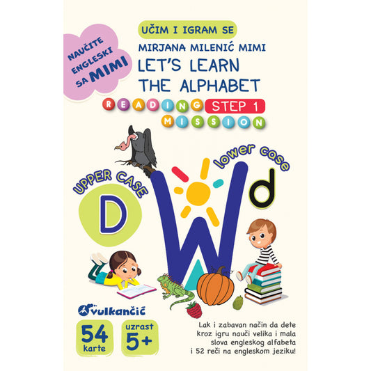 KARTE - UČIM I IGRAM SE – LET'S LEARN ALPHABET