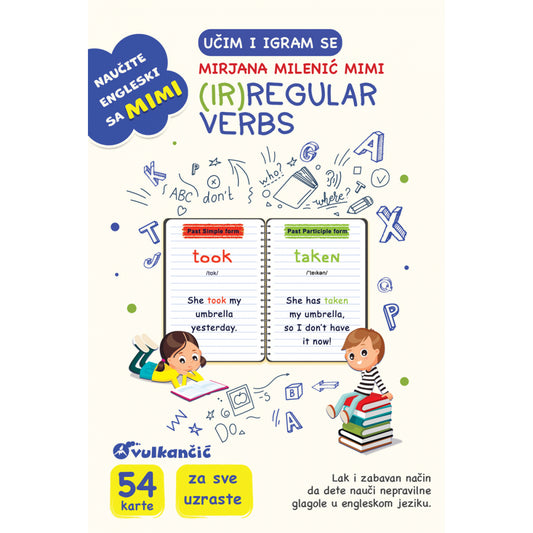KARTE - UČIM I IGRAM SE – (IR)REGULAR VERBS