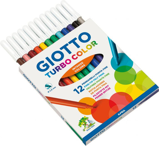 Flomasteri Giotto Turbo Color 1/12