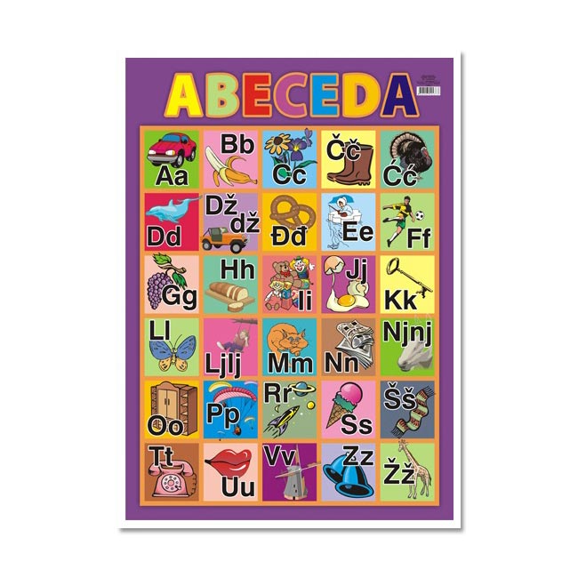 Poster Abeceda B2