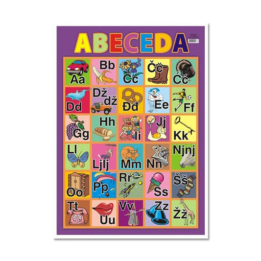 Poster Abeceda B2