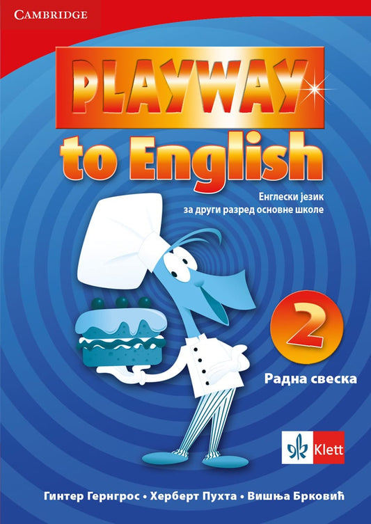 Engleski jezik radna sveska Playway to English 2 za drugi razred (QR), Višnja Brković,Ginter Gerngros,Herbert Puhta, Klett