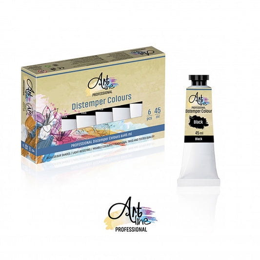 Tempera 1/1 45ml Art - Black