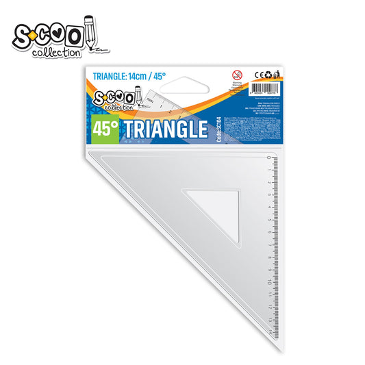 Trougao PVC 45°