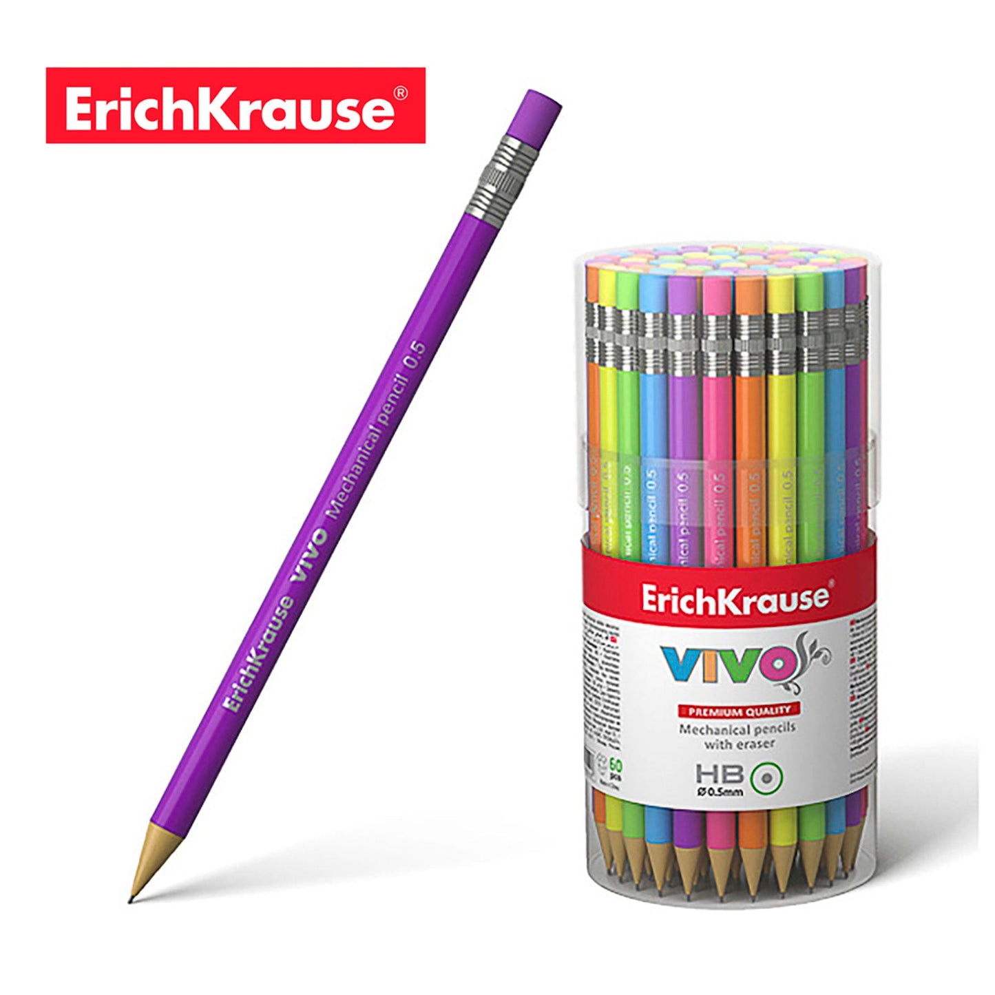 Tehnička olovka 0,5 VIVO Neon Erich-Krause