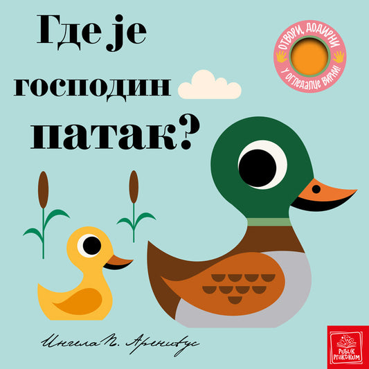 Otvori, dodirni, u ogledalce virni! Gde je gospodin patak? - Ingela Arenijus